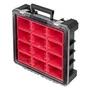KS TOOLS 850.0379 Malette organiseur SCM avec 12 compartiments amovibles - 400 x 390 x 110 mm
