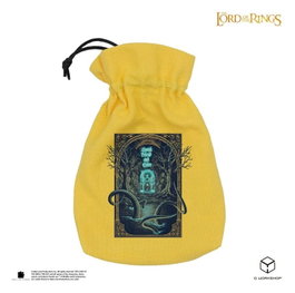 Q Workshop Le Seigneur des Anneaux Bourse à dés Portes de Durin Jaune