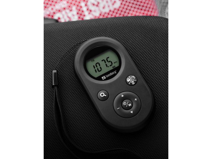 Sandberg - Radio de poche FM/AM avec batterie rechargeable et écouteurs, idéale pour activités de plein air et urgence