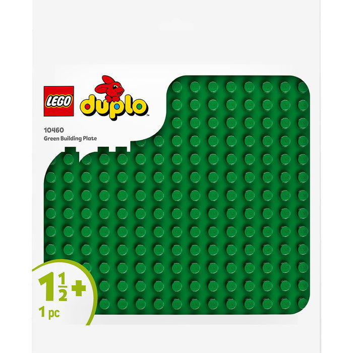 LEGO DUPLO Plaque de construction verte 10460