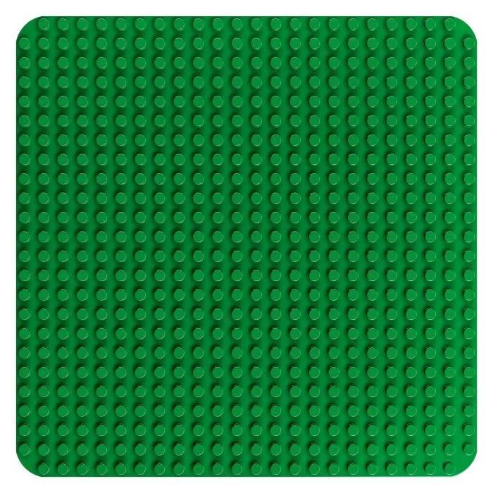 LEGO DUPLO 10460 Plaque de construction verte, base de jeu 16 x 16 tenons pour bébé dès 18 mois, jouet éducatif pour motricité fine et créativité