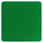 LEGO DUPLO 10460 Plaque de construction verte, base de jeu 16 x 16 tenons pour bébé dès 18 mois, jouet éducatif pour motricité fine et créativité