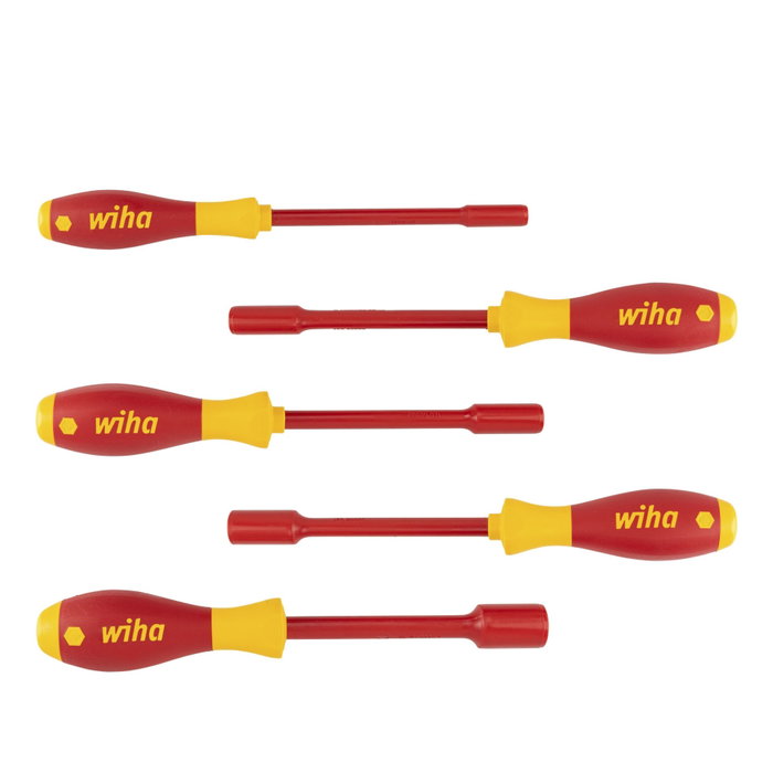 Wiha 322K5 SoftFinish electric - Jeu de 5 tournevis hexagonaux