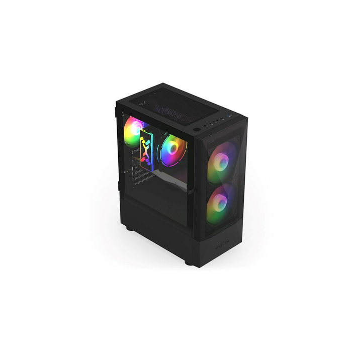 Boîtier ATX/mATX semi-tour Krux VACO KRX0132 Noir Boîtier ATX/mATX semi-tour Krux VACO KRX0132 Noir