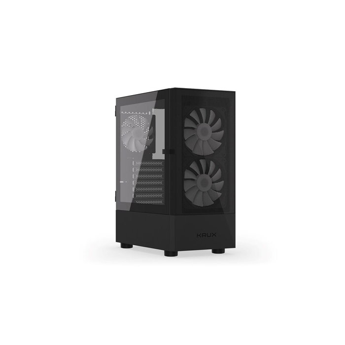 Boîtier ATX/mATX semi-tour Krux VACO KRX0132 Noir Boîtier ATX/mATX semi-tour Krux VACO KRX0132 Noir