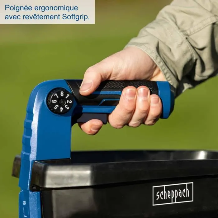 Scheppach Set S C-GSP800-X - Épandeur d'engrais sans fil