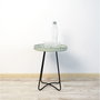 Vinthera Table d'appoint Moa Noir Vert (Lot de 6)