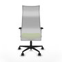 Piqueras y Crespo Chaise de Bureau Albacete Pistache et Blanc