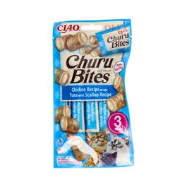 CHURU VET CHURU CAT BITES Receta de Atun con Vieira (Thon et Pétoncle)