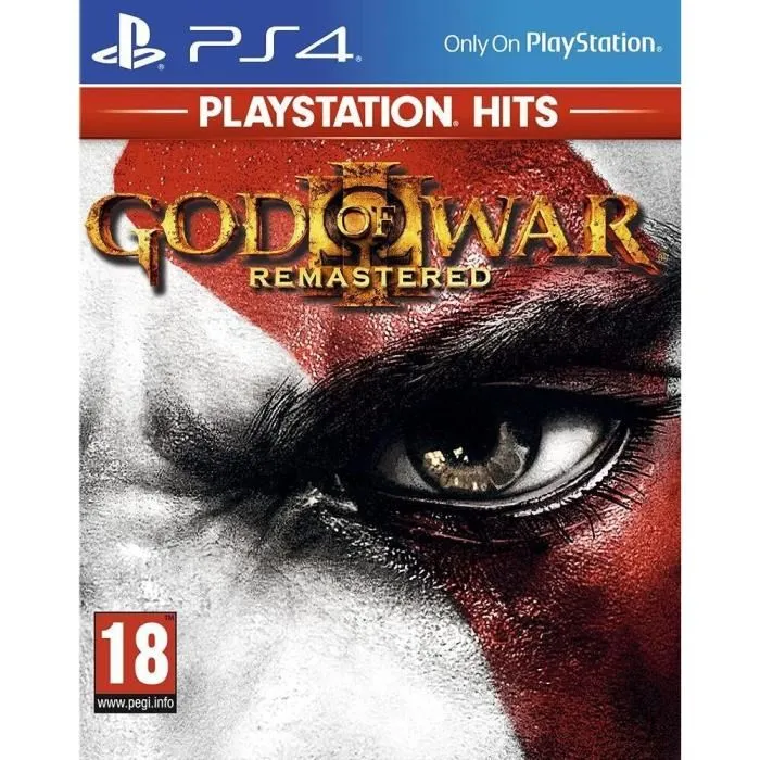 Sony God of War 3 Remastered PlayStation Hits - Jeu PS4 - Édition française