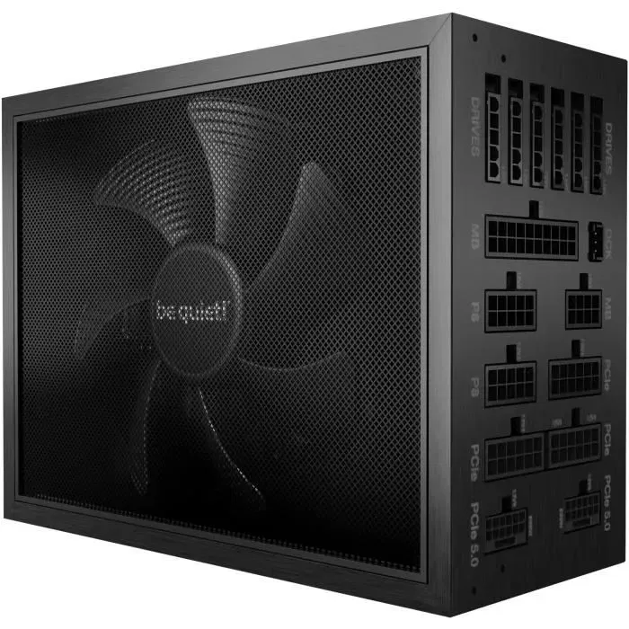 Be Quiet! Dark Power Pro 13 Alimentation PC ATX 3.1 1600W 80 PLUS Titanium, Certifiée PCIe 5.0, Ventilateur Silent Wings, 10 Ans de Garantie - BN332 Be Quiet! Dark Power Pro 13 Alimentation PC ATX 3.1 1600W 80 PLUS Titanium, Certifiée PCIe 5.0, Ventilateur Silent Wings, 10 Ans de Garantie - BN332