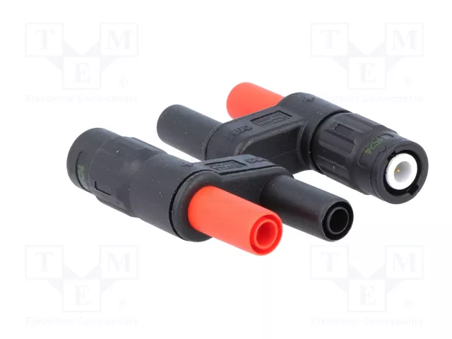FLUKE Adaptateur BNC prise vers 2 socles banane 4mm, PM9082/001