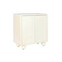 Caisson à Tiroirs DKD Home Decor Blanc Bois MDF Moderne 80 x 37 x 85 cm 80 x 37 x 86 cm