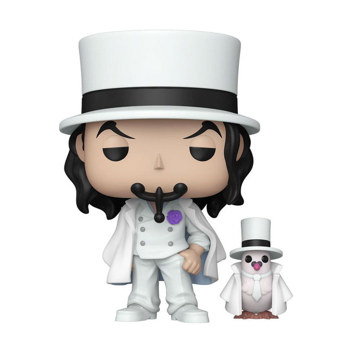 Funko POP!&Buddy One Piece Rob Lucci avec Hattori - Assortiment de 6 figurines Exclusive Edition