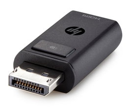 HP Adaptateur DisplayPort vers HDMI 1.4 pour PC Portable - Convertisseur de Port pour Périphériques Multimédias