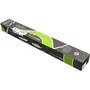 Green Valley Easy One N°55 Lot de 2 Barres de toit Aluminium Fixation sur toit normal Jusqu'à 75 kg