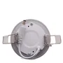 Plaque LED Circulaire 3W 300Lm 4200K 40.000H IP25 Aluminium Blanc GR-RDP01-MP-3W-W