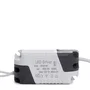 Plaque LED Circulaire 3W 300Lm 4200K 40.000H IP25 Aluminium Blanc GR-RDP01-MP-3W-W
