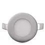 Plaque LED Circulaire 3W 300Lm 4200K 40.000H IP25 Aluminium Blanc GR-RDP01-MP-3W-W