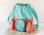 KioKids Sac de plage crocodiles orange