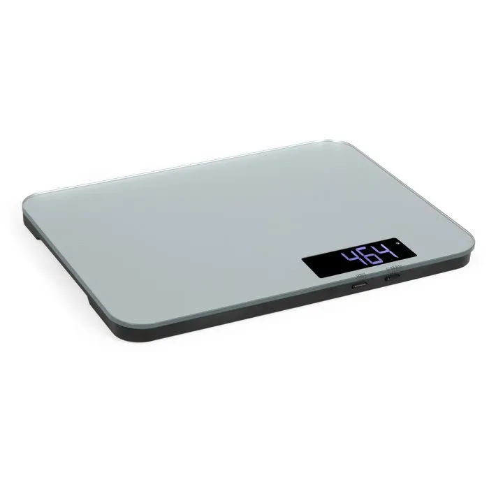 Livoo DOM548G Balance de cuisine électronique en verre jusqu'à 15 kg