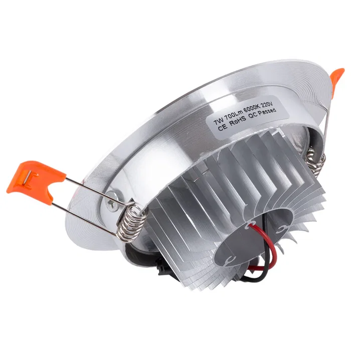 Downlight LED 7W 655Lm 2700K Circulaire 40.000H HO-LEDDOWN-7W-WW