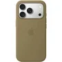 Apple Coque en silicone avec MagSafe pour iPhone 18 Pro - Olive