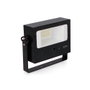 Edm Projecteur solaire LED avec détecteur de mouvement 7W 700lm 6500K Noir
