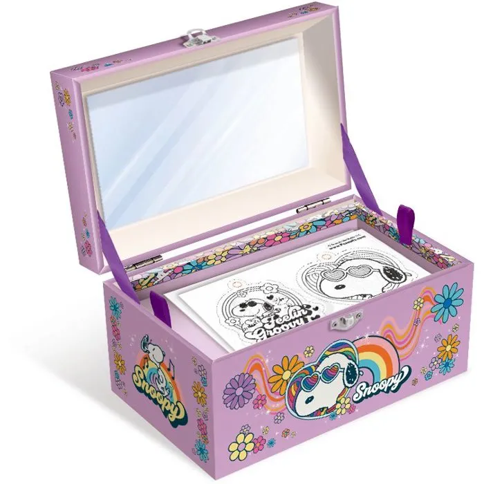 Lisciani Giochi Peanuts Crée Tes Bijoux Charms - Coffret créatif bijoux Lisciani Giochi Peanuts Crée Tes Bijoux Charms - Coffret créatif bijoux