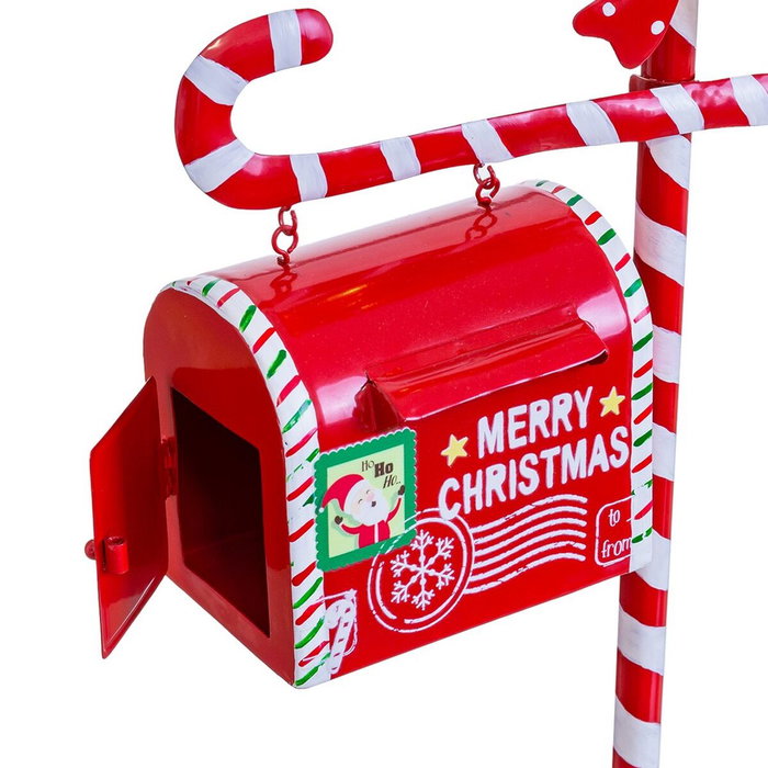 BigBuy Home Décorations de Noël Rouge 19,5 x 15 x 67,5 cm BigBuy Home Décorations de Noël Rouge 19,5 x 15 x 67,5 cm