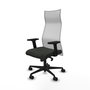 Piqueras y Crespo Chaise de Bureau Albacete Noir et Blanc