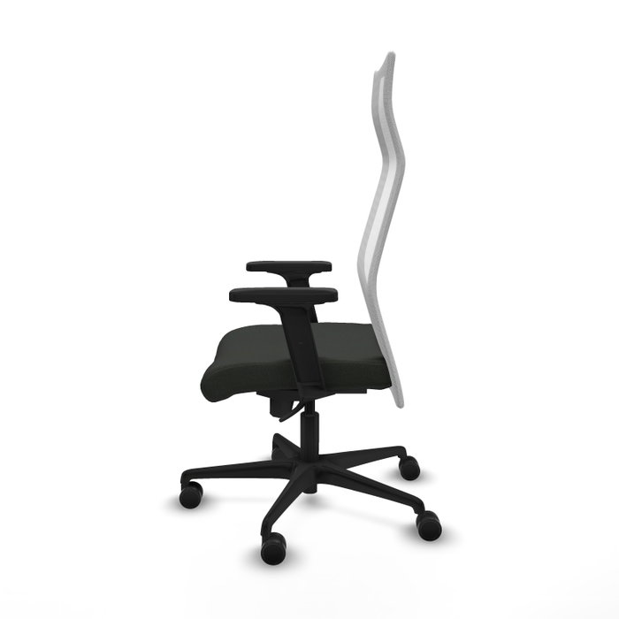 Piqueras y Crespo Chaise de Bureau Albacete Noir et Blanc Piqueras y Crespo Chaise de Bureau Albacete Noir et Blanc
