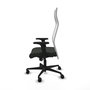 Piqueras y Crespo Chaise de Bureau Albacete Noir et Blanc