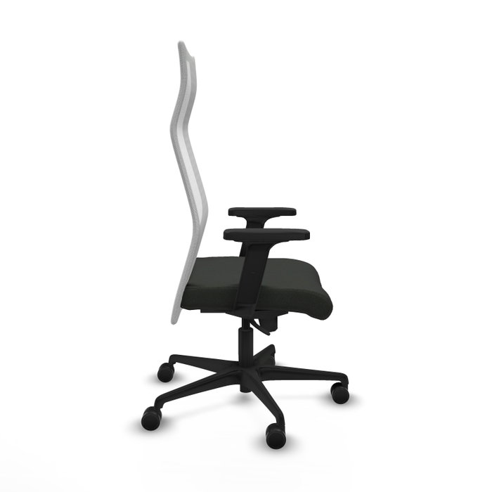 Piqueras y Crespo Chaise de Bureau Albacete Noir et Blanc Piqueras y Crespo Chaise de Bureau Albacete Noir et Blanc