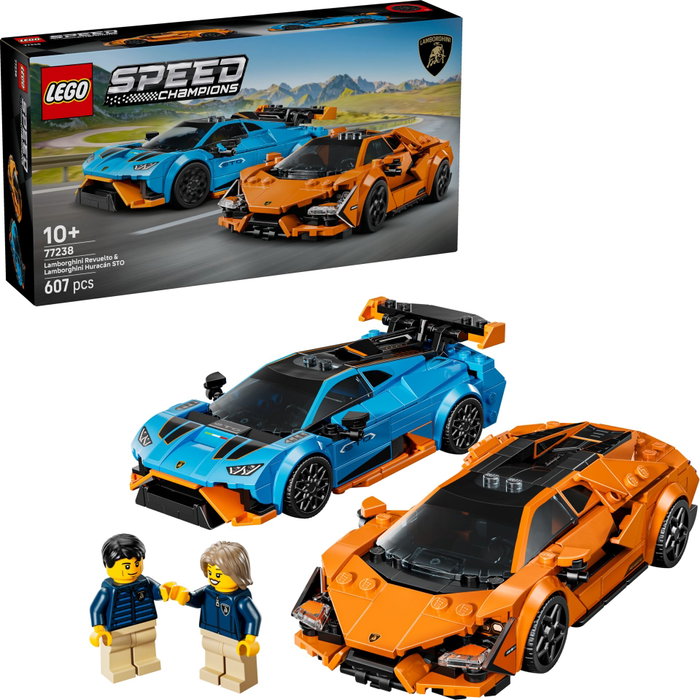 LEGO Speed Champions Lamborghini Revuelto et Huracán STO (77238)