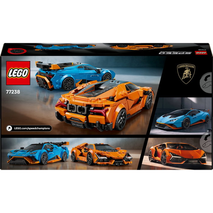 LEGO Speed Champions Lamborghini Revuelto et Huracán STO (77238)