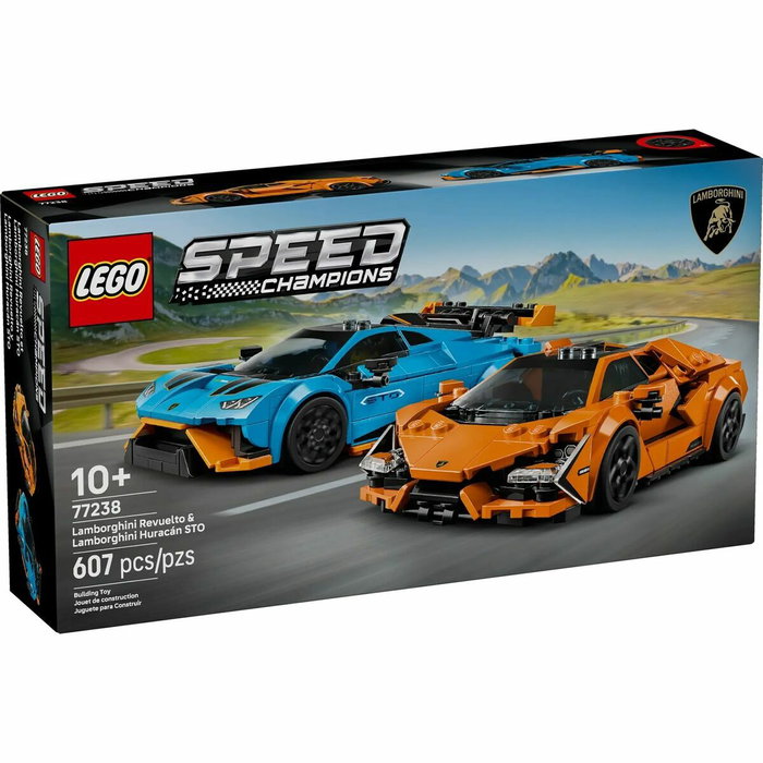 LEGO Speed Champions Lamborghini Revuelto et Huracán STO 77238