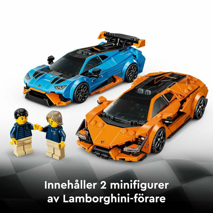 LEGO Speed Champions Lamborghini Revuelto et Huracán STO 77238