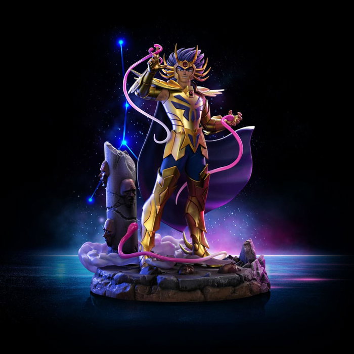 Saint Seiya statuette 1/10 Art Scale Cancer Deathmask 23 cm Saint Seiya statuette 1/10 Art Scale Cancer Deathmask 23 cm
