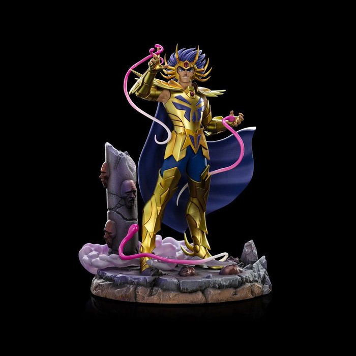 Saint Seiya statuette 1/10 Art Scale Cancer Deathmask 23 cm Saint Seiya statuette 1/10 Art Scale Cancer Deathmask 23 cm