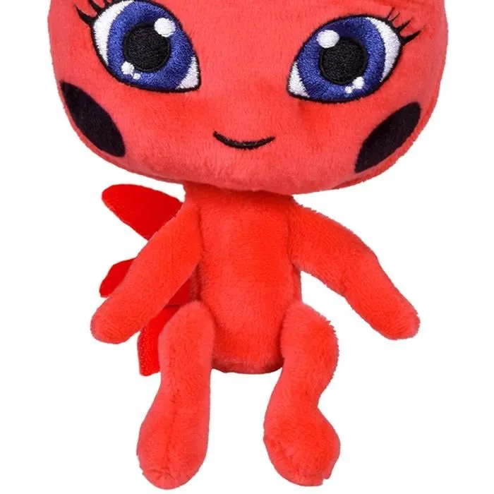 Bandai Peluche Tikki Kwami de création Miraculous - Peluche douce 15 cm - Pour enfants fans de la série