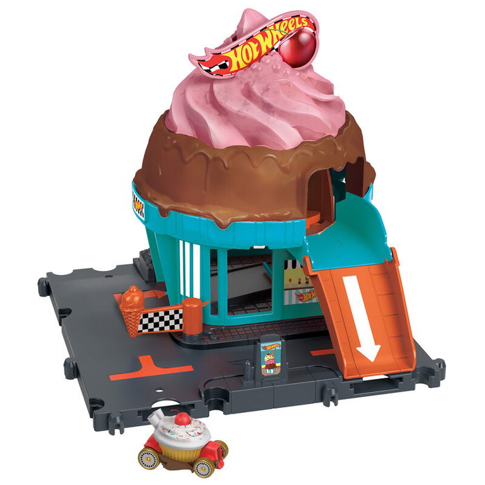Hot Wheels City Let's Race Heladería