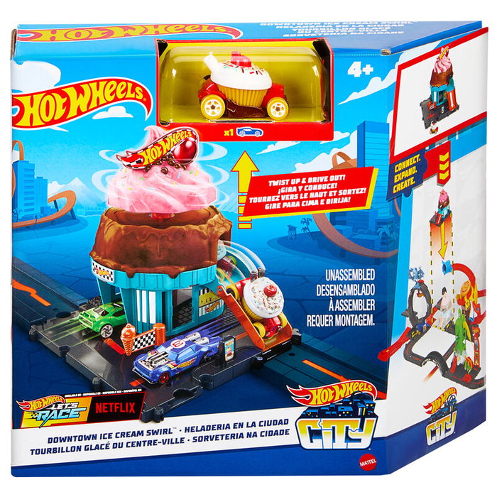Hot Wheels City Let's Race Heladería