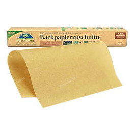 IF YOU CARE Papier de cuisson non blanchi 100% compostable