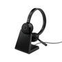 Jabra Evolve 65 TE Stereo Headset avec socle de chargement