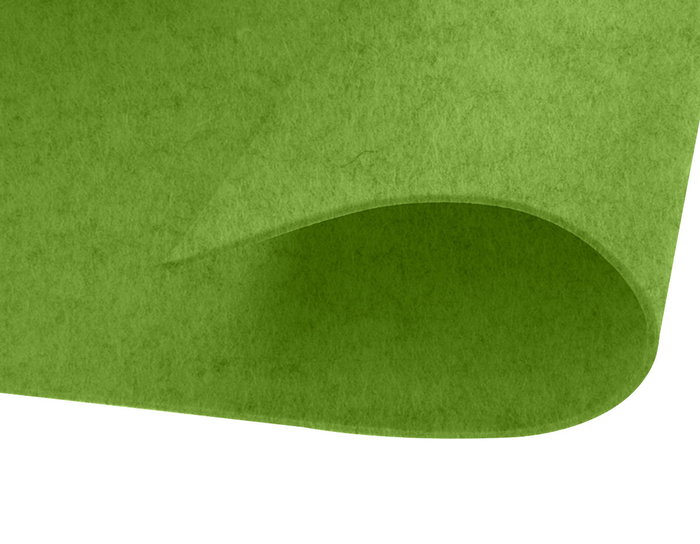 Innspiro Feutre acrylique adhésif vert citron 20x30cm x 2mm (10 unités)