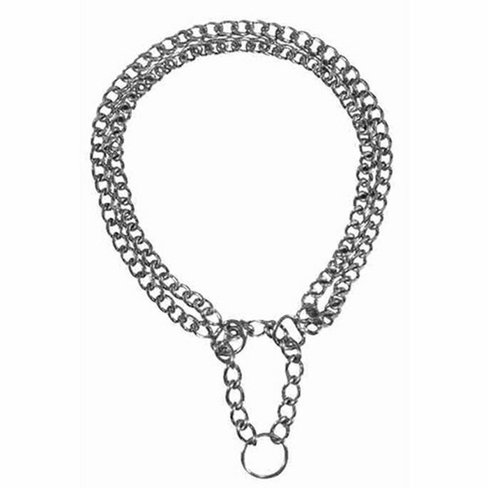 Collier d'entraînement pour chiens Trixie 45 cm Métal Double Collier d'entraînement pour chiens Trixie 45 cm Métal Double