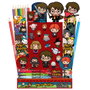 PYRAMID Calendrier de l'Avent Harry Potter avec 24 surprises - Stylos, crayons, règles, gommes - Activités découpables (35x25x3 cm)