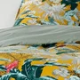 Today Sunshine - Parure de lit jaune 260x240 cm avec housse de couette et taies d'oreiller - 100% coton - Lavable en machine