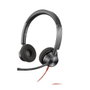 Poly Blackwire 3320 USB-C Casque Stéréo avec Adaptateur USB-C/A Noir